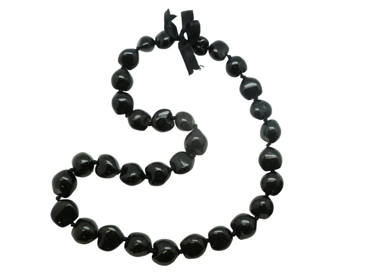 Black Kukui Nut Lei